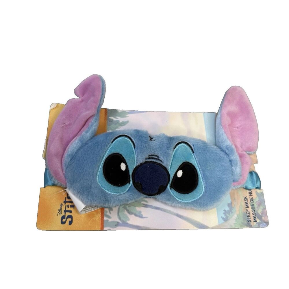 Disney -  Lilo & Stitch Blue & Pink Stitch Sleep Mask Child Size  NEW